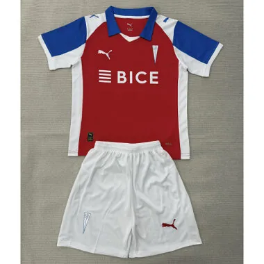 Kit per bambini Deportivo Universidad Católica 2026/27 - Maglia da calcio da trasferta, taglie 16-28