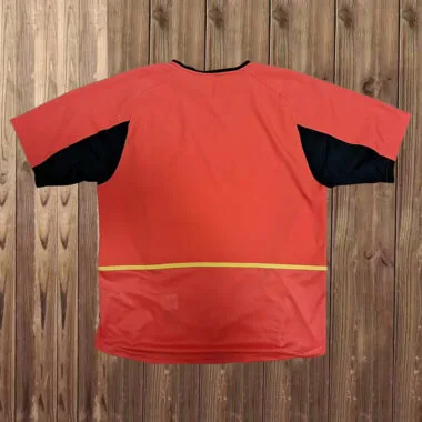 Retro Belgium 2002 Home Soccer Jersey (S-2XL)