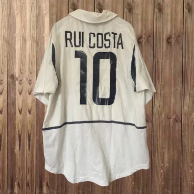 Retro Portugal 2002 Away soccer Jersey (S-2XL)