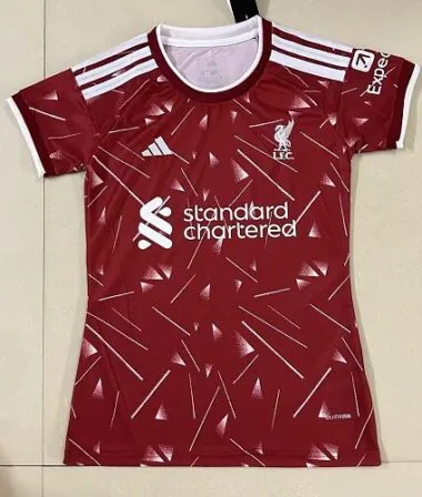 Woman Liverpool 2026/27 Home Soccer Jersey Size S-2XL