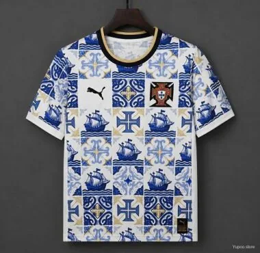 Maglia edizione speciale Ocean Heritage Portogallo Mondiale 2026 (S-XXL)