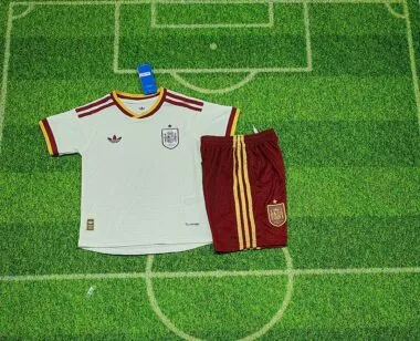 Spain 2026 World Cup Away Player Version kids Jersey
