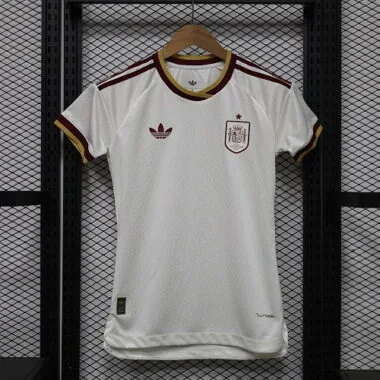 Woman Spain 2026 World Cup Away Player Version soccer jersey size S-2XL