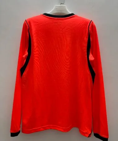 Mens Netherlands 2026 World Cup Home Long Sleeve Soccer Jersey (S-4XL)