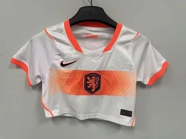 Netherlands 2026 World Cup Away Crop Top size S-2XL