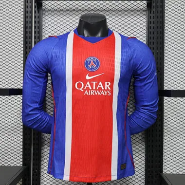Camiseta de jugador de manga larga del PSG para la temporada 2026/27 (local), tallas S-XXL
