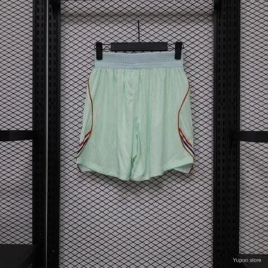 Pantalones cortos de la selección francesa para el Mundial de 2026 (versión para los jugadores que juegan fuera de casa)
