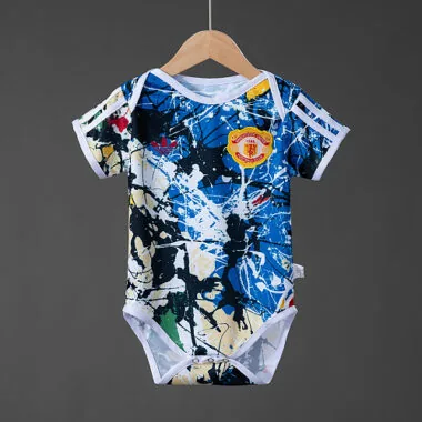 Camisola de bebé do Manchester United 25/26 Originals Stone Roses Tamanhos: 9 e 12
