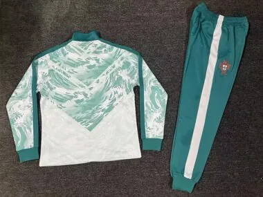 Portugal 2026 Green And White Tracksuit (S-2XL)