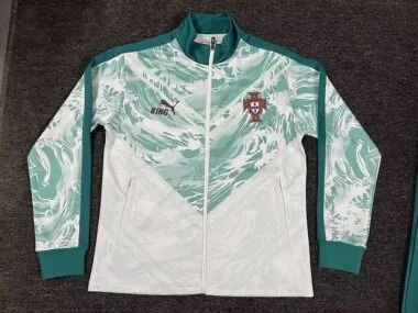 Portugal 2026 Green And White Tracksuit (S-2XL)