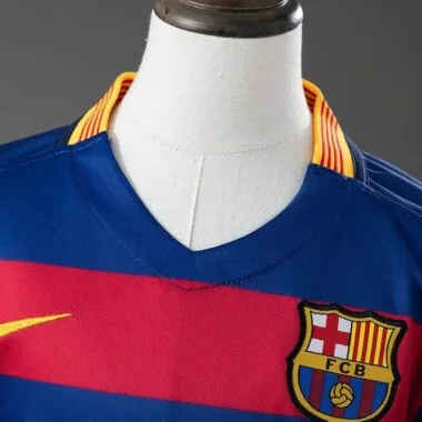 Retro Barcelona 2015/16 Home Kid Kits 16-28