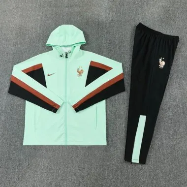 France 2026 Light Green hoodie Suit (S-XXL)
