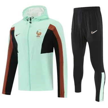 France 2026 Light Green hoodie Suit (S-XXL)