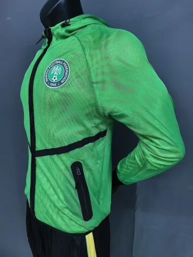 Veste verte d'avant-match de la Coupe du monde 2026 au Nigeria (S-3XL)