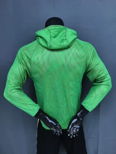 Veste verte d'avant-match de la Coupe du monde 2026 au Nigeria (S-3XL)