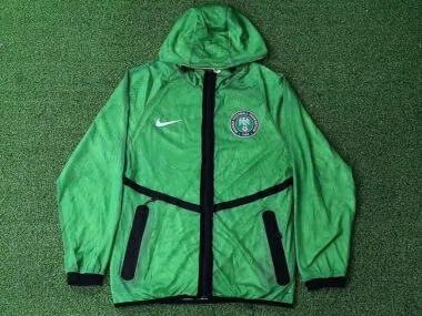 Veste verte d'avant-match de la Coupe du monde 2026 au Nigeria (S-3XL)