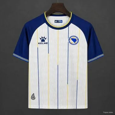 Camisa da Bósnia-Herzegovina para o Mundial de 2026 – Tamanhos S a 4XL