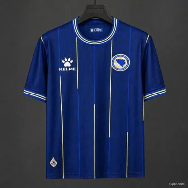 Camisa da Bósnia-Herzegovina para o Mundial de 2026 – Tamanhos S a 4XL