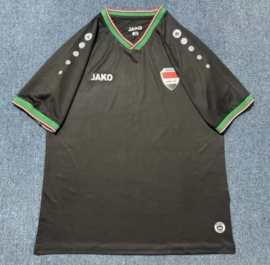 Camisa preta do Iraque para o Mundial de 2026 – tamanhos S a 4XL