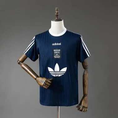 Camisola retro edição especial azul royal Liverpool 1995 (S-2XL)