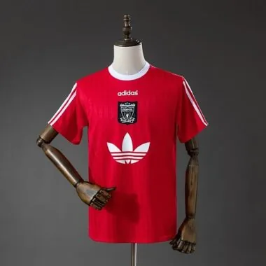 Camisola retro edição especial vermelha Liverpool 1995 (S-2XL)