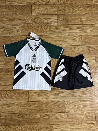 Camisa retro do Liverpool 1993/95 (fora de casa), tamanho infantil 16-28