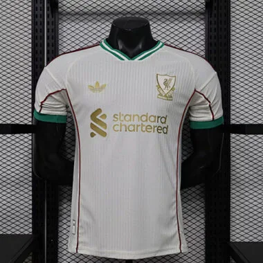 Camiseta blanca del Liverpool 2026/27, versión especial para jugadores