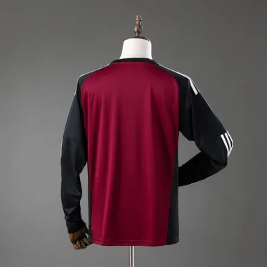 Maglia da portiere rossa a maniche lunghe della Nazionale spagnola per i Mondiali 2026 (taglie S-4XL)