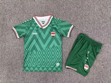 Campeonato do Mundo de Futebol do Iraque 2026 Away para crianças tamanho 16-28