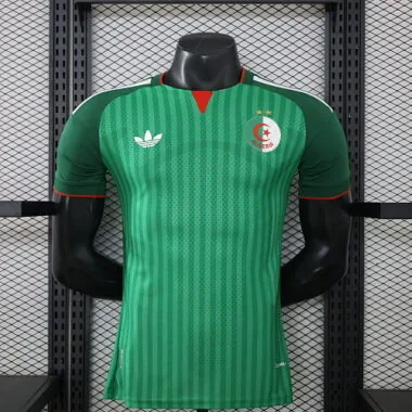 Camisola de futebol da Argélia 2026 Away versão jogador S-XXL com 2 estrelas