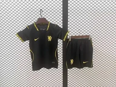 Chelsea 2026/27 Away para crianças tamanho 16-28