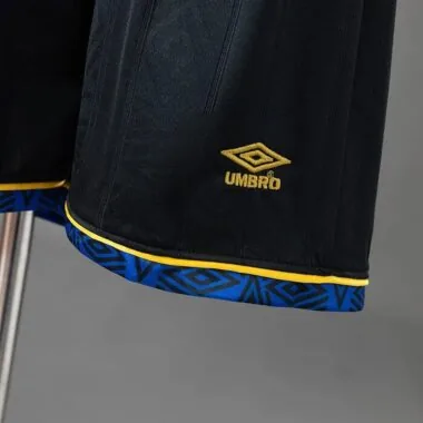 Equipaciones retro de visitante del Manchester United para niños, temporada 1993/95, tallas 16-28
