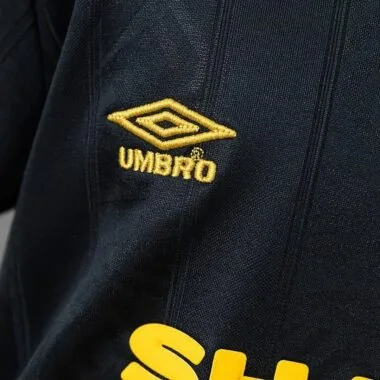 Equipaciones retro de visitante del Manchester United para niños, temporada 1993/95, tallas 16-28