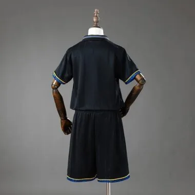 Equipaciones retro de visitante del Manchester United para niños, temporada 1993/95, tallas 16-28