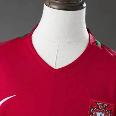 Retro Portugal 2016 home kids Jersey