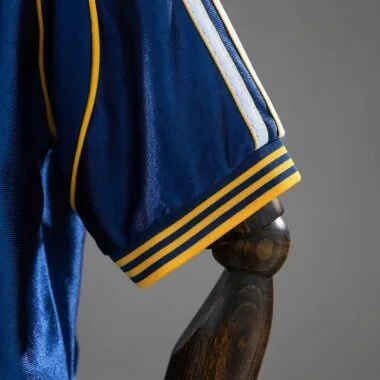 Retro 1998/2000 Real Madrid tweede uittenue voor kinderen, maat 16-28