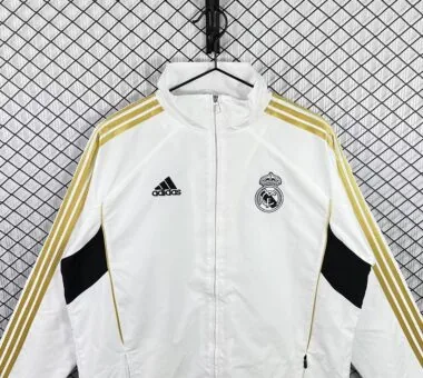 Real Madrid 2011/12 White windbreaker (S-2XL)