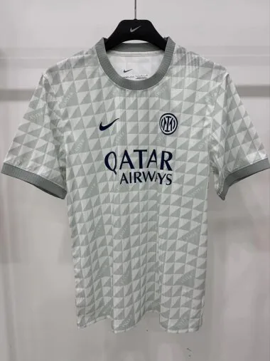 Inter Milan 2026/27 Gray Training Player Version Jersey (S-2XL)