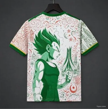Mens Algeria 2026 Dragon Ball Z Special Jersey (S-2XL)