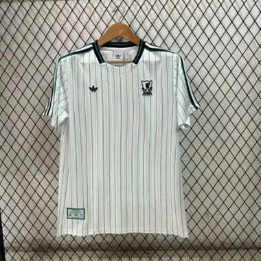 Camisola Liverpool 2025/26 White Retro Model