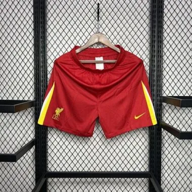 Calções Liverpool 2024/25 casa