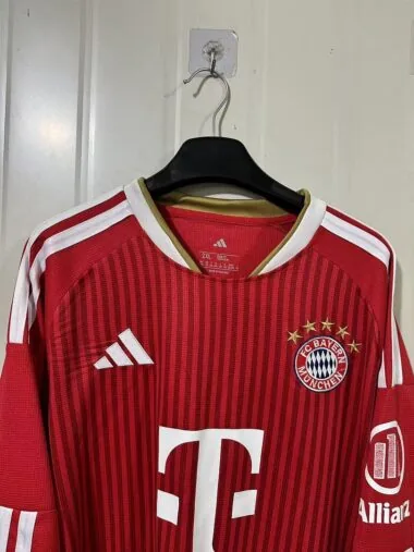 Bayern Munich 2026/27 Home Long Sleeve Jersey size S -4XL
