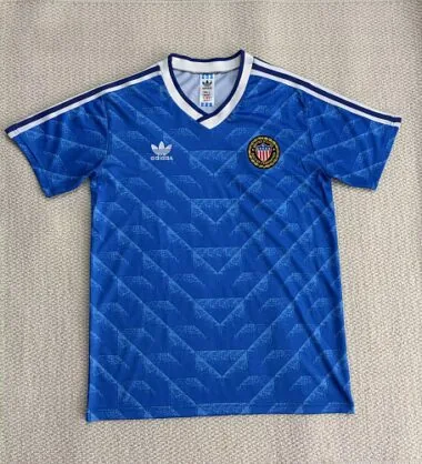 Camisa de futebol retro dos EUA de 1988 (jogo fora de casa), tamanhos S-2XL