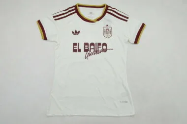 Womens Spain 2026 World Cup Away el baifo Jersey (S-2XL)