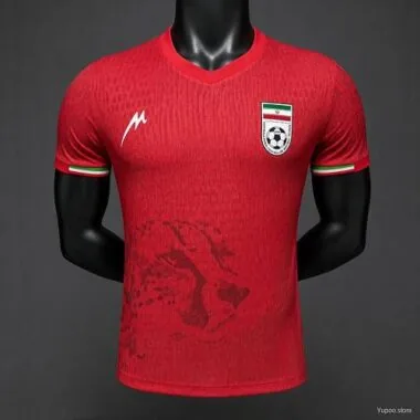 Camisa de futebol da seleção do Irão para o Mundial de 2026 (versão para jogadores) – tamanhos S a 2XL