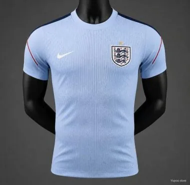 Camisola de treino azul da seleção masculina de Inglaterra 2026 (S-2XL)
