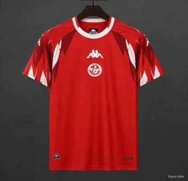 Camisa de futebol da Tunísia para o Mundial de 2026 (jogo fora de casa), tamanhos S-4XL