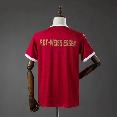Rot-weiss essen Home 100th Jahre Vereinswappen Jersey (S-4XL)