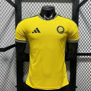 Camiseta de local del Al Nassr de Arabia Saudí, temporada 2026/27, versión para jugador (tallas S-2XL)