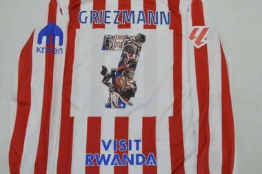 Atletico Madrid 2025/26 Home griezmann last match version Jersey